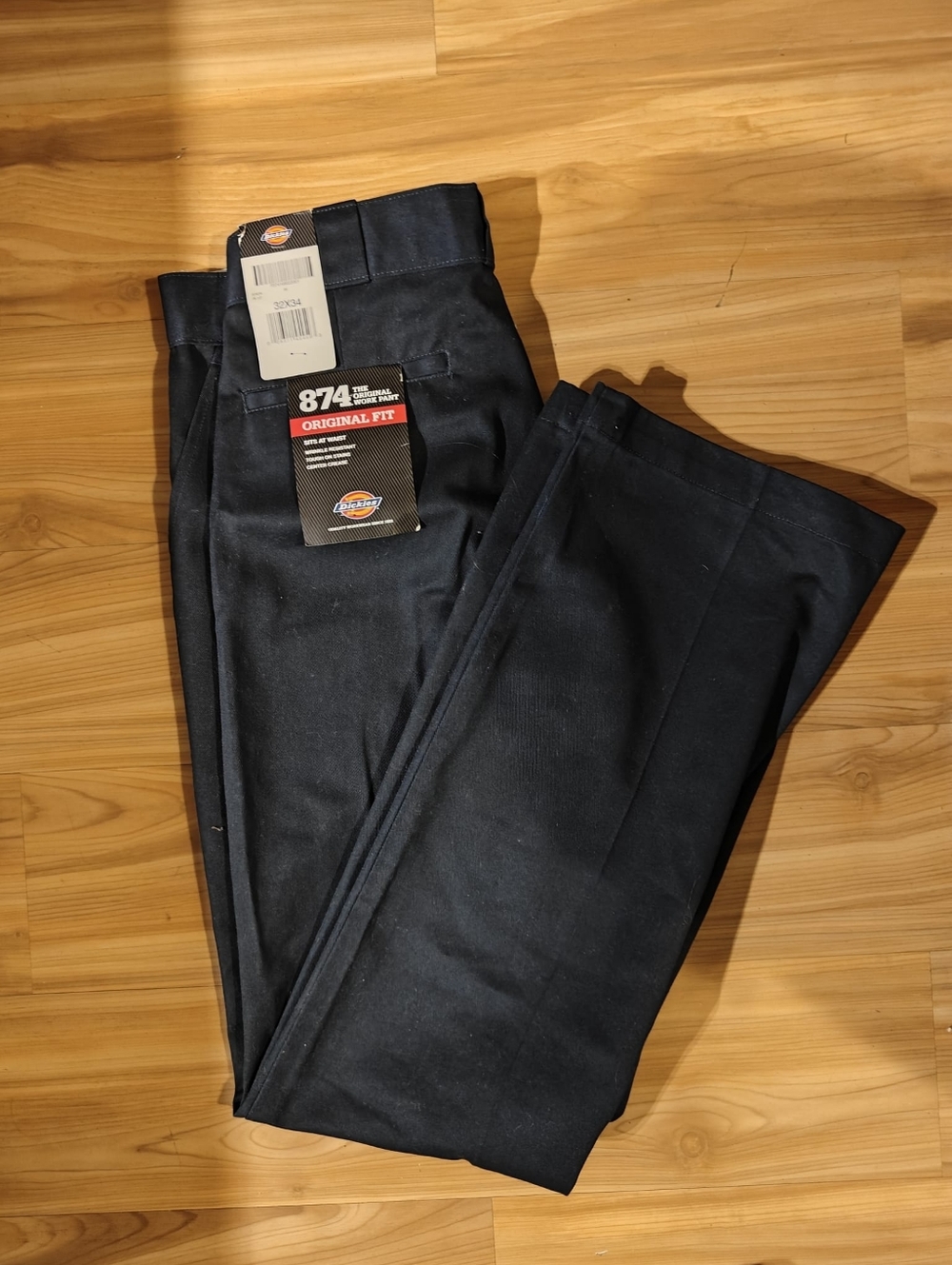 Dickies Men's 874 Original Fit Work/Skater Pants - Navy Blue